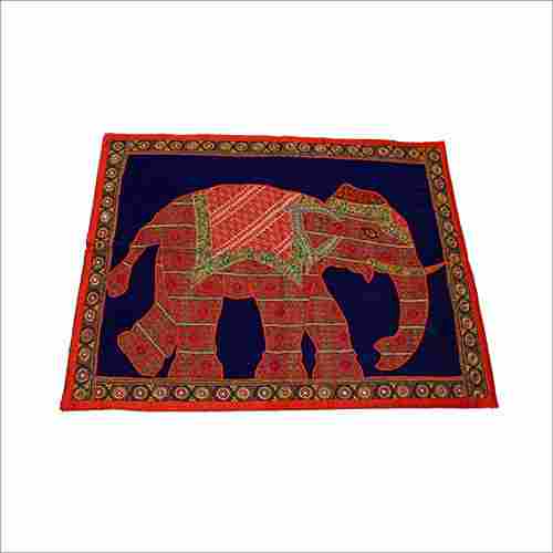 Elephant Embroidery Wall Hanging