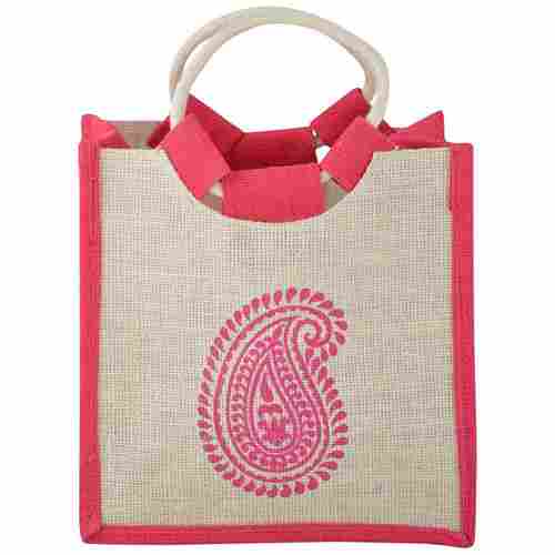 Handmade Embroidery Jute Bag