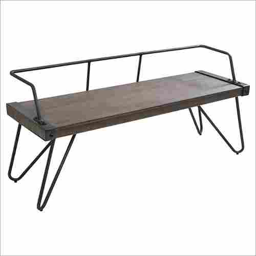 Wooden Iron Bench