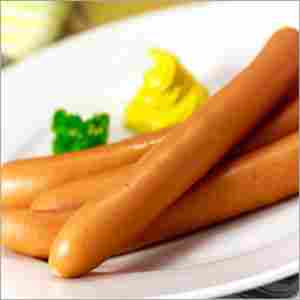 Hot Dogs Sausages Raw Ingredients