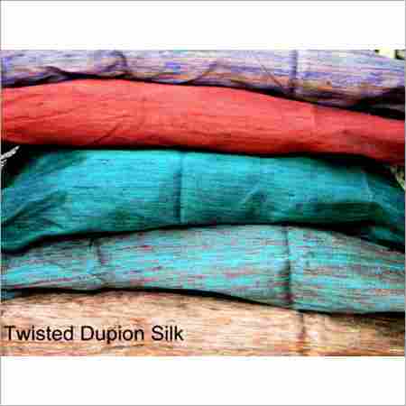 Twisted Dupion Silk Fabrics