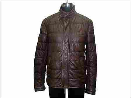 Fancy Brown Leather Jacket