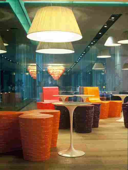 Colorful Restaurant Furniture