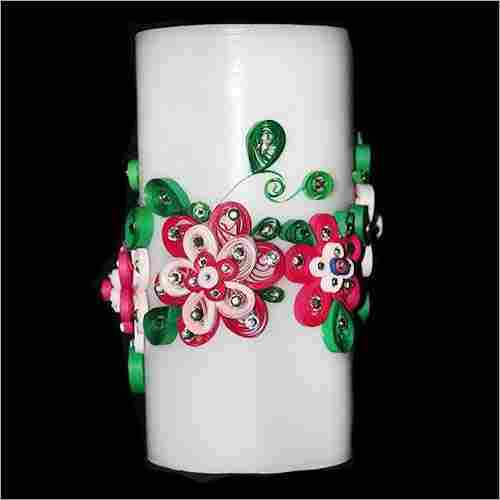 Quilling Round Candles