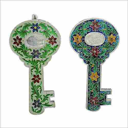 Meenakari Handcrafted Key