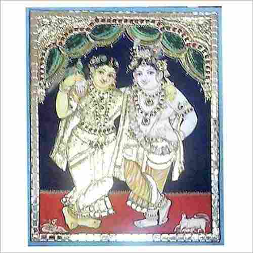 Thanjavur Krishna Painting