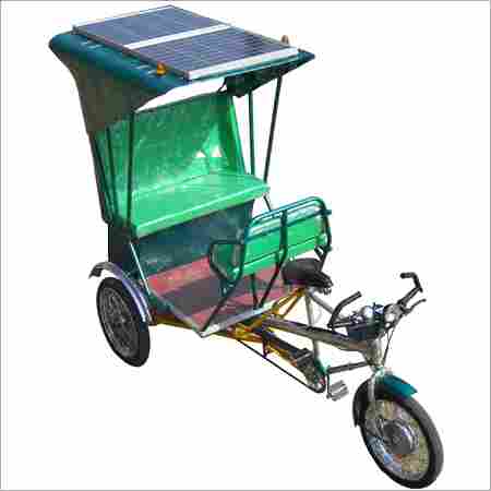Solar Operated Rickshaw