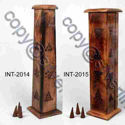 Antique Design Wooden Incense Towers
