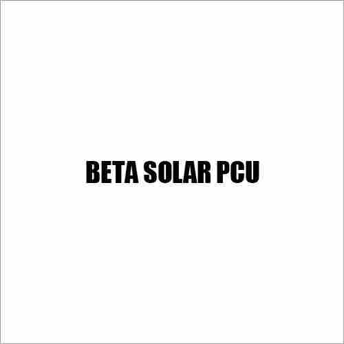 Beta Solar PCU