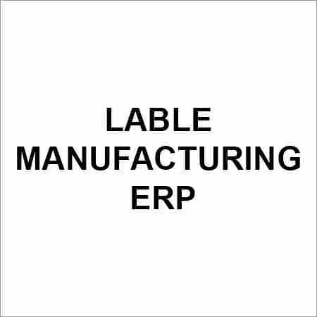 Label Manufacturing ERP