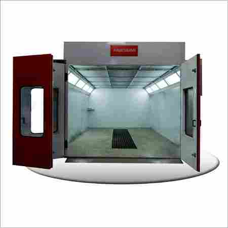 Paint Booth 6 M with Extra Wide Cabin