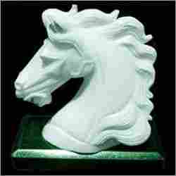 Marble Horse Face