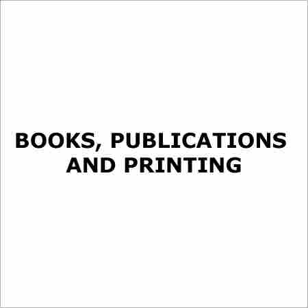 Books, Publications and Printing