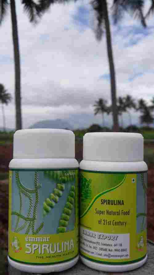 Natural Spirulina Capsules