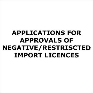 Restriscted Import licences Services