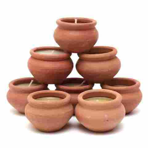 Clay Pot Candle