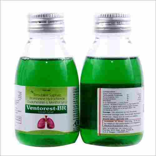 100ml Terbutaline Sulphate Bromhexine Hydrochloride Guaphenesin And Menthol Syrup