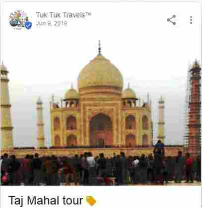 Taj Mahal Agra Tours Package Service