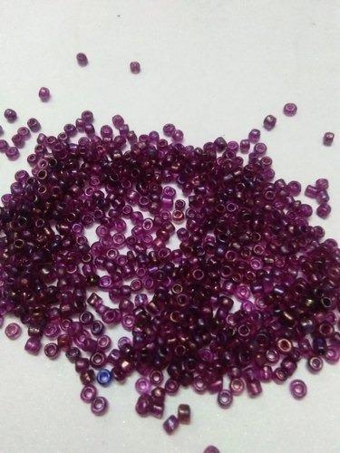 Violet Round Seed Beads Size: 11/0 To 14/0
