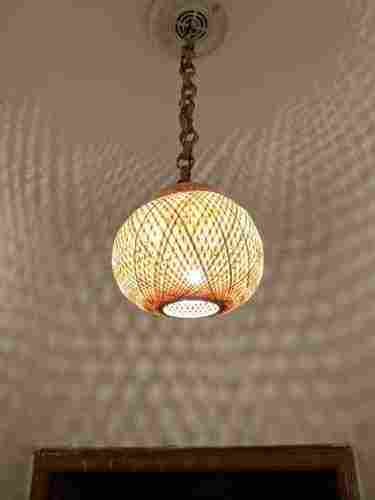 Spherical Shape Bamboo Lamp