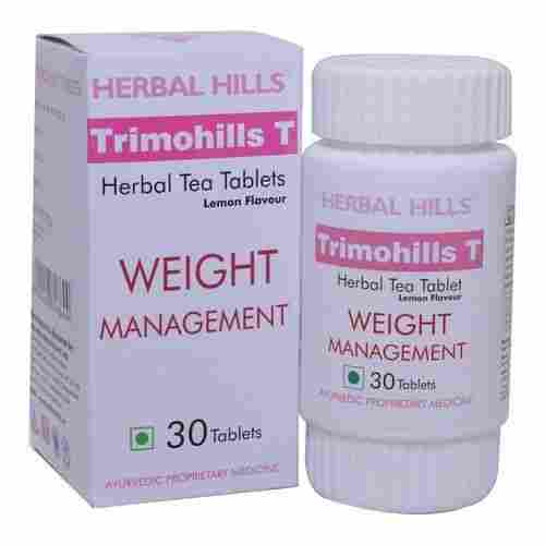 Ayurvedic Weight Loss - Trimohills T - 30 Tablets with Lemon Flavour