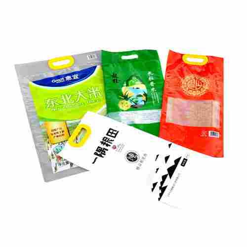 Food Grade Vacuum Plastic Rice Packaging Bag
