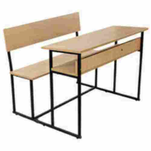School Wooden And Metal Benches