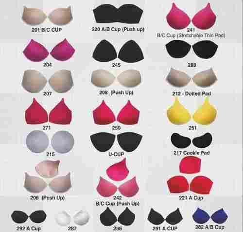 Bra Cups And Detachable Pads