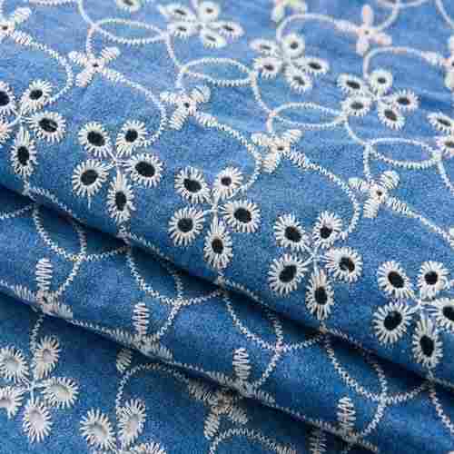 Cotton Embroidery Lace Fabrics