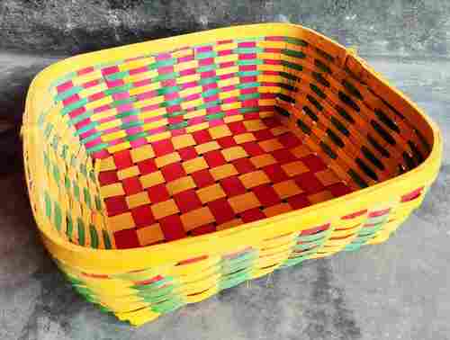 Easy To Use Handmade Bamboo Basket