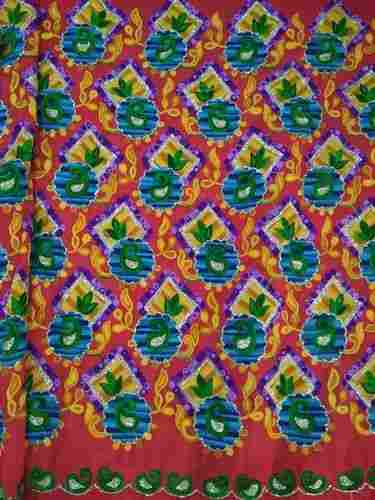 Lakhnavi Embroidery Georgette Fabric
