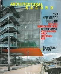 Architecture Record Magazine