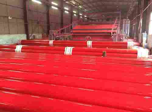 Red Painted Thermal Insulation Seamless Steel Pipe