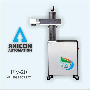 Air Cooled Fly Laser Marking Machine Accuracy: 0.01 Mm