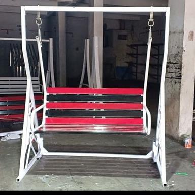 Painted Two Seater Metal Indoor Swing