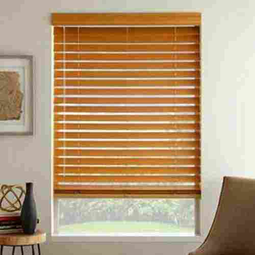 Brown Wooden Blinds For Windows 