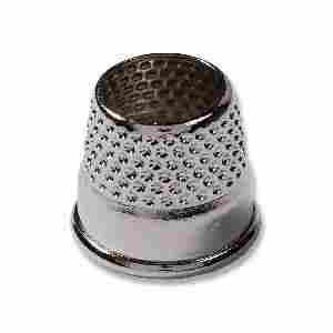 Polished Stainless Steel Thimble