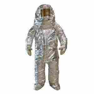 Silver Chemical Protection Suit