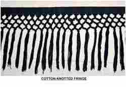 Rayon, Polyester and Cotton Knotted Fringe