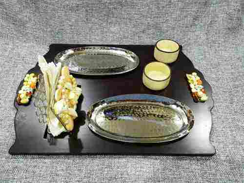 Polished Attractive Wooden Tray