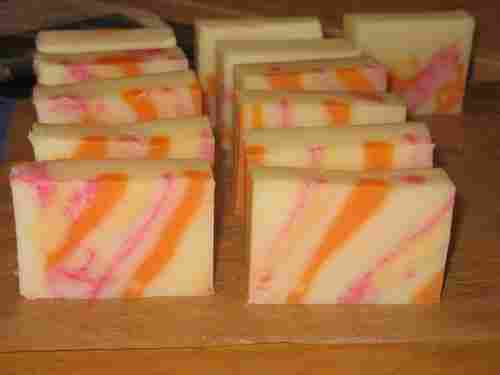 Handmade Organic Soap With Food Grade Colors