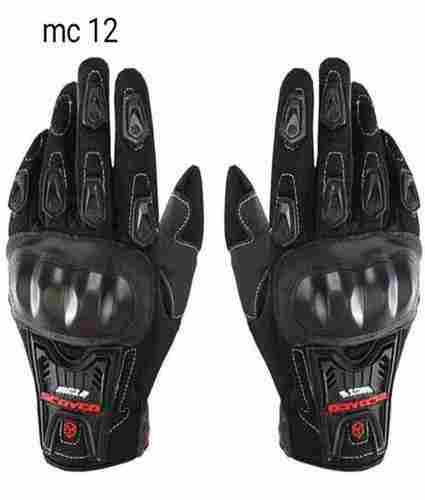 Black Fancy Bike Gloves