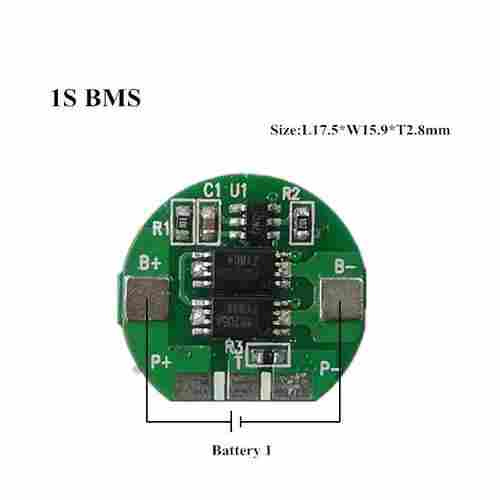 3.7V 1S BMS Battery Management System for Li-Ion Battery Packs