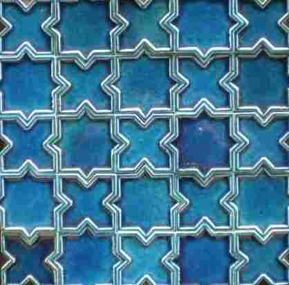 Blue Color Handmade Tiles