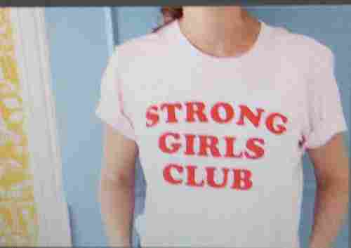 Round Neck Girls T Shirt