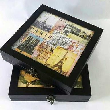 Matt Wooden Chocolate Gift Box