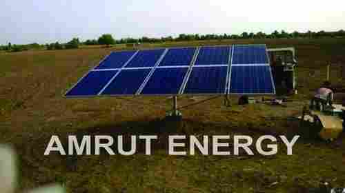 Amrut Energy 5 Hp Manual Switch Polycrystalline Solar Water Pumping System