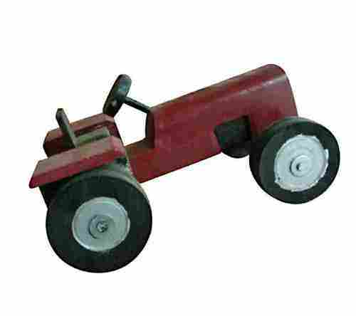 Wooden Tractor With Trolley