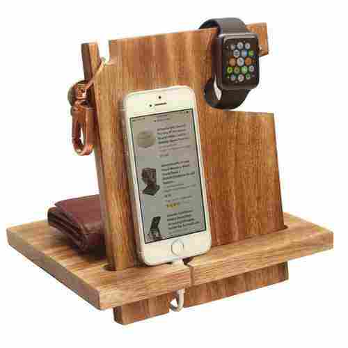 Wooden Phone Accessories Stand