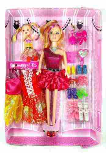 Designer Plastic Doll Set